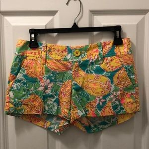 Lilly Pulitzer Walsh Shorts Size 00
